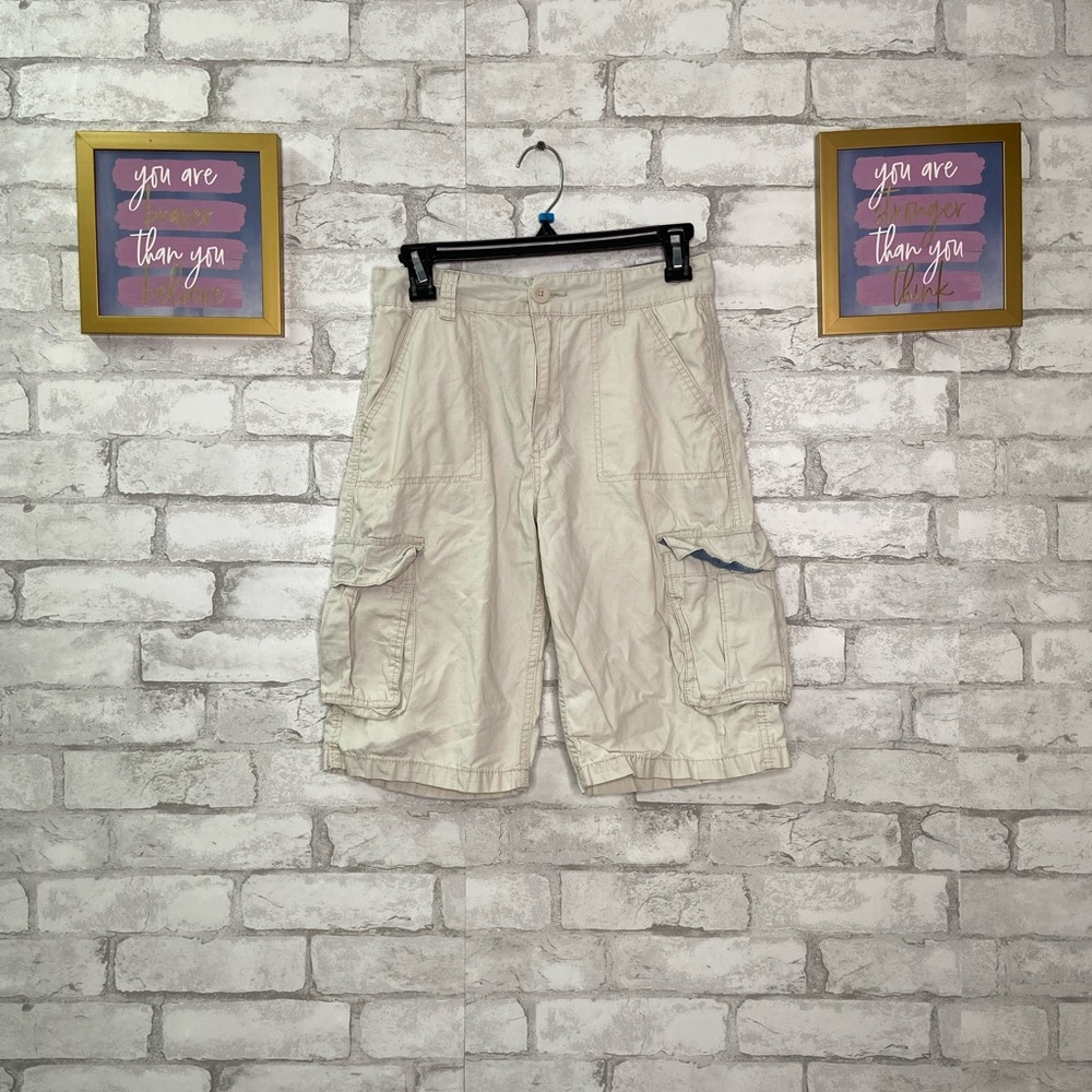 Levi’s White Shorts